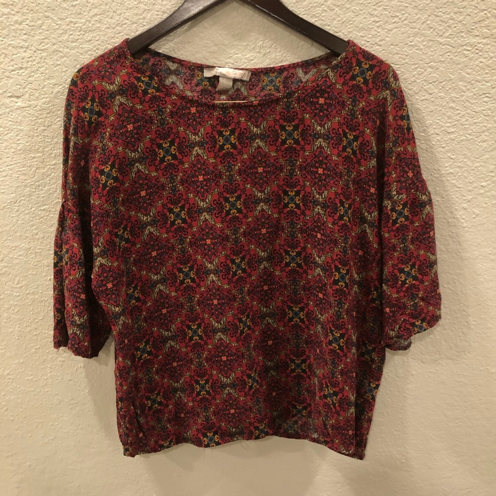 LOVE 21 boho blouse